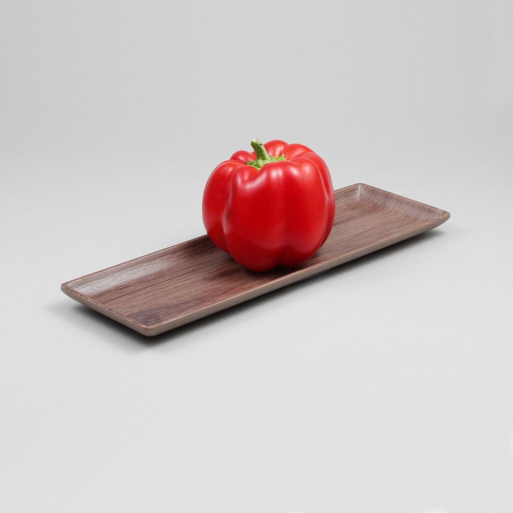 מגש דמוי עץ 30X10 ס"מ מלמין