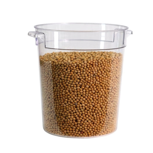 מיכל אחסון עגול פוליקרבונט 22 ליטר (מכסה 125230)