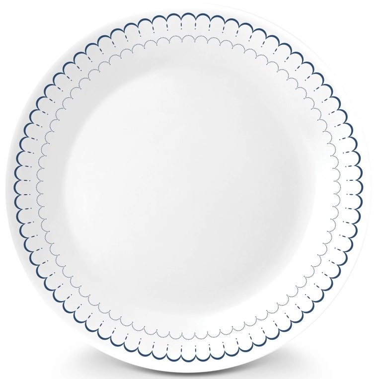 צלחת מנה עיקרית 26 ס"מ , דגם Caspian 067 קורנינג CORELLE