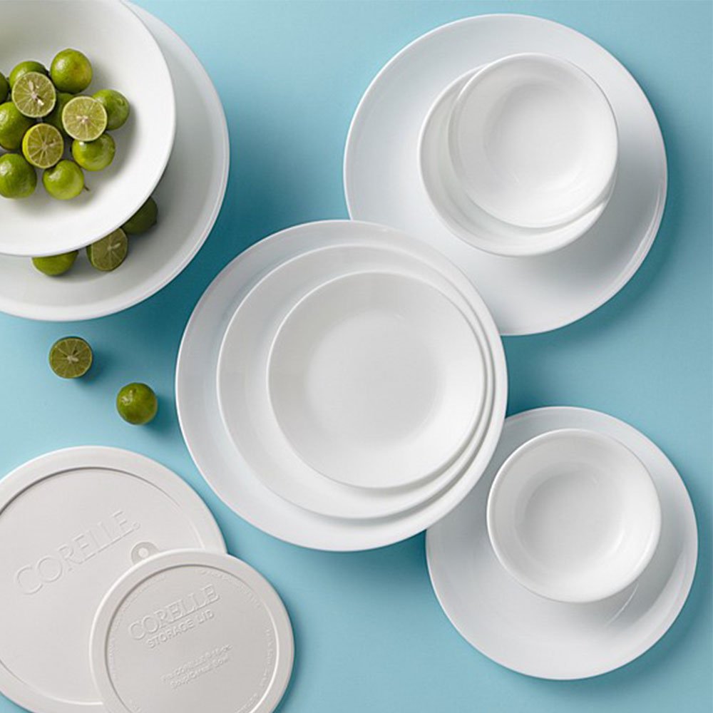 מנה עיקרית 26 ס"מ , Winter Frost White מבית Corning Corelle קורנינג
