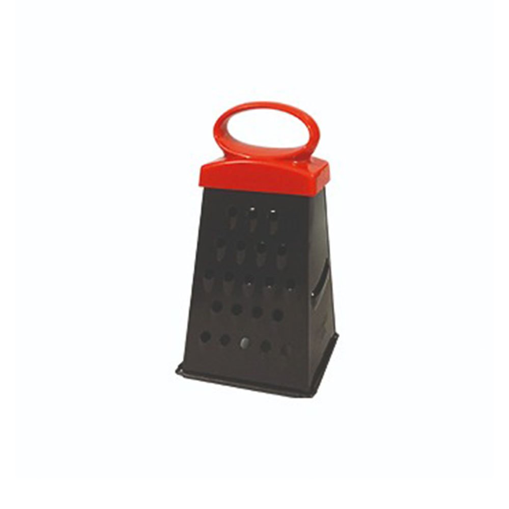 מגרדת מיני 4 דפנות 12 ס"מ אדום שחור NONSTICK