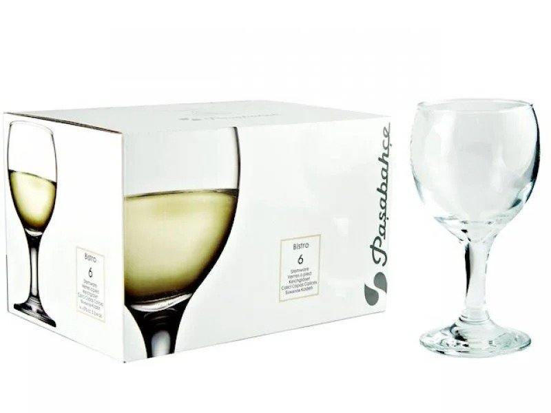 סט 6 כוס יין - 175 מ"ל דגם BISTRO