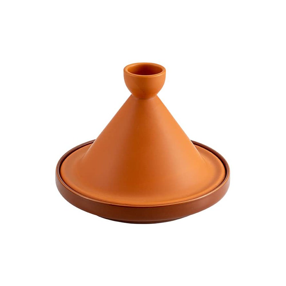 טאג’ין פורצלן 31 ס”מ חום טרקוטה Jaguar