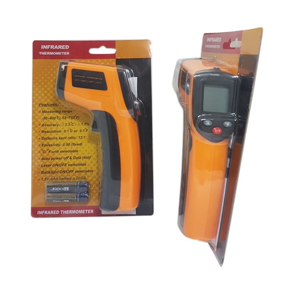 מדחום לייזר למזון/בשר/טאבון דגם HW550E