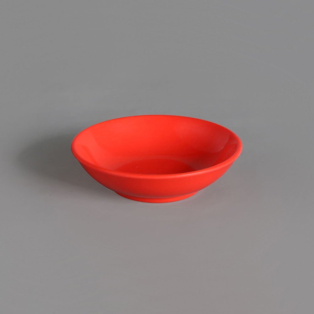 רוטביה עגולה קוקוט 7 ס”מ מלמין אדום