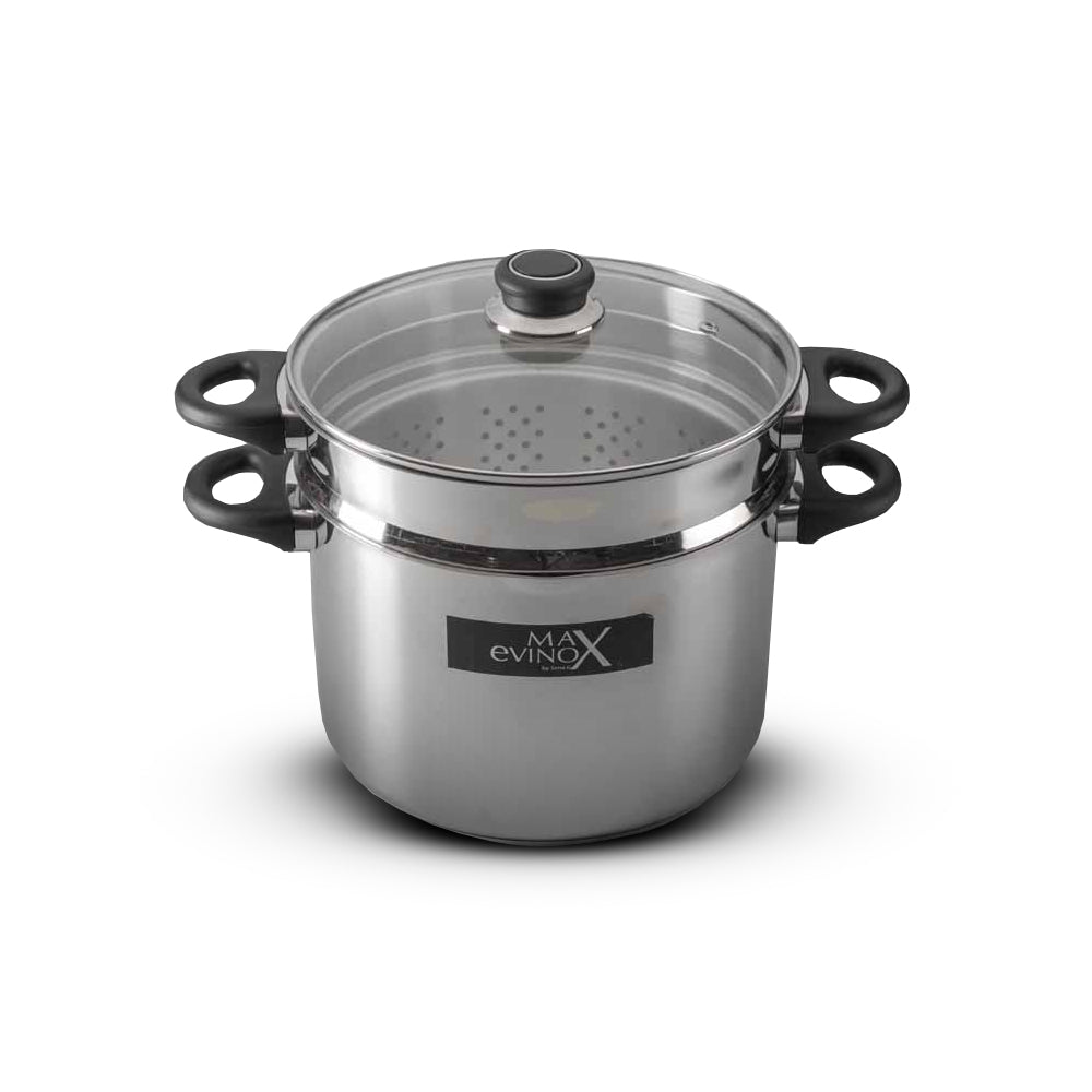 סיר פסטה/ספגטי דגם פינגווין נירוסטה 24X16 ס”מ 7 ליטר Evinox