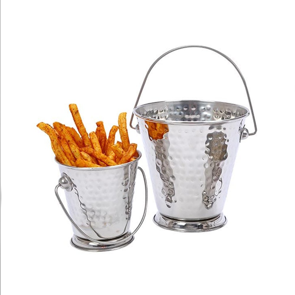 דלי קרח נירוסטה 13X13 ס”מ CutterPeeler