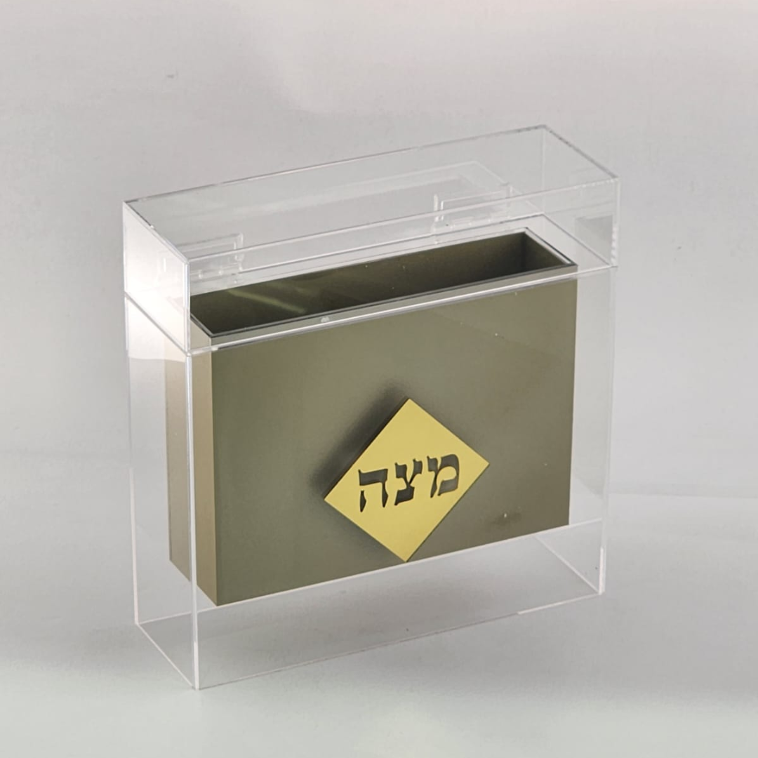 מעמד למצה - אקריליק שיש שמפניה