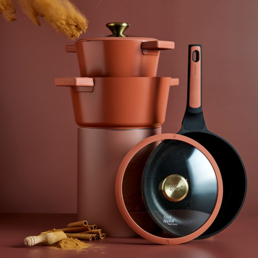 סט סירים 3 חלקים - BLACKBERRY SPICES COLLECTION קינמון