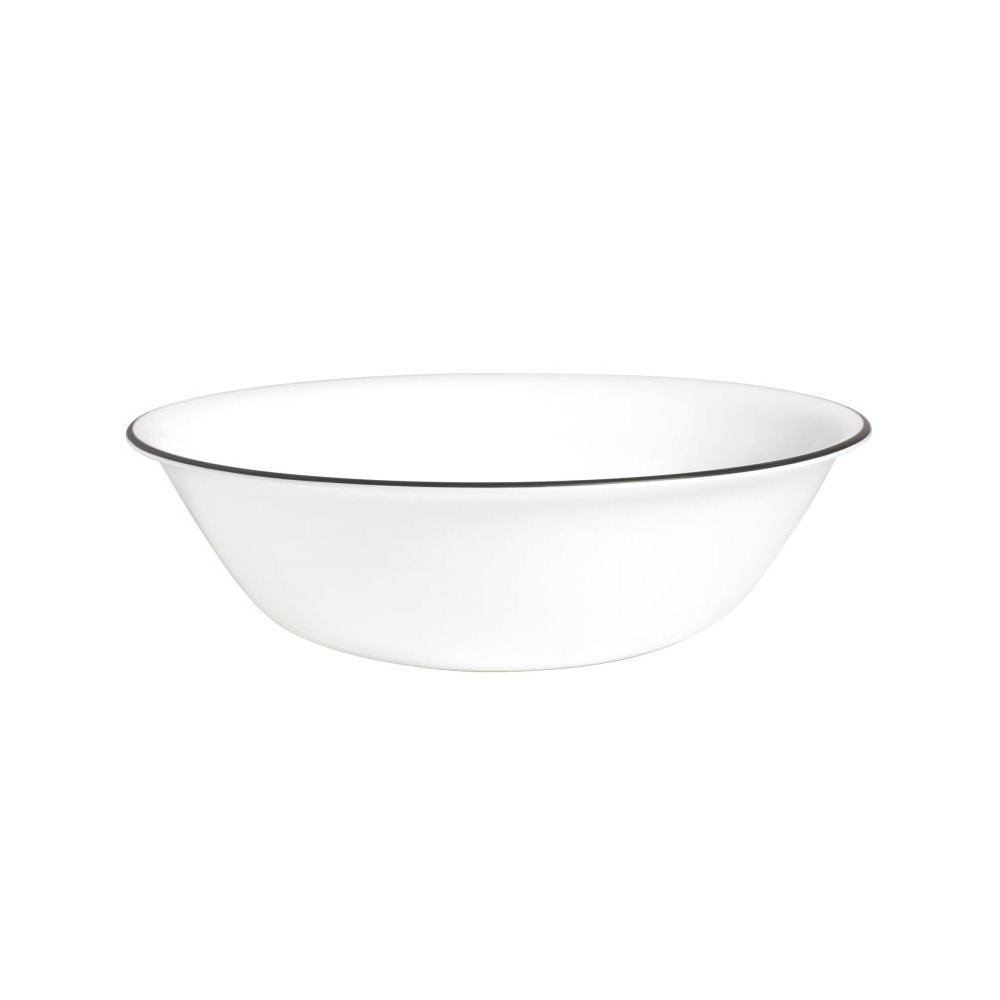 קערת סלט גדולה 2 ל' , פס שחור מבית Corning Corelle קורנינג
