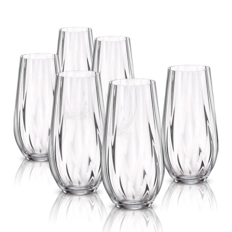 סט 6 כוס שתייה – 580 מ”ל דגם CORA קריסטל בוהמיה
