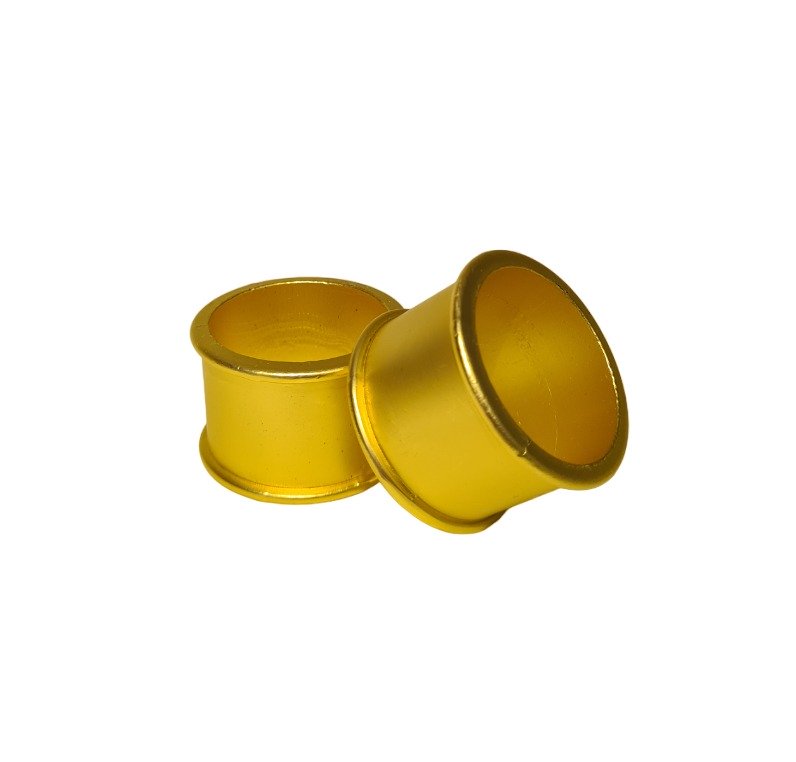 סט 6 חבקי מפיות CARMEN זהב מאט