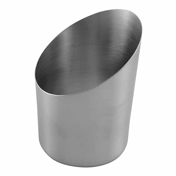 כלי הגשה משופע נירוסטה 8.5X8.5 ס”מ CutterPeeler