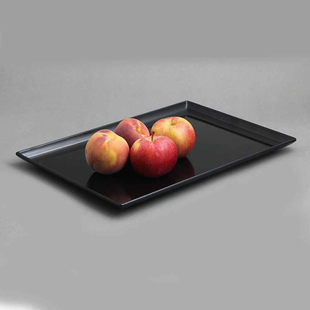 מגש לולבי 24X35 מלמין שחור