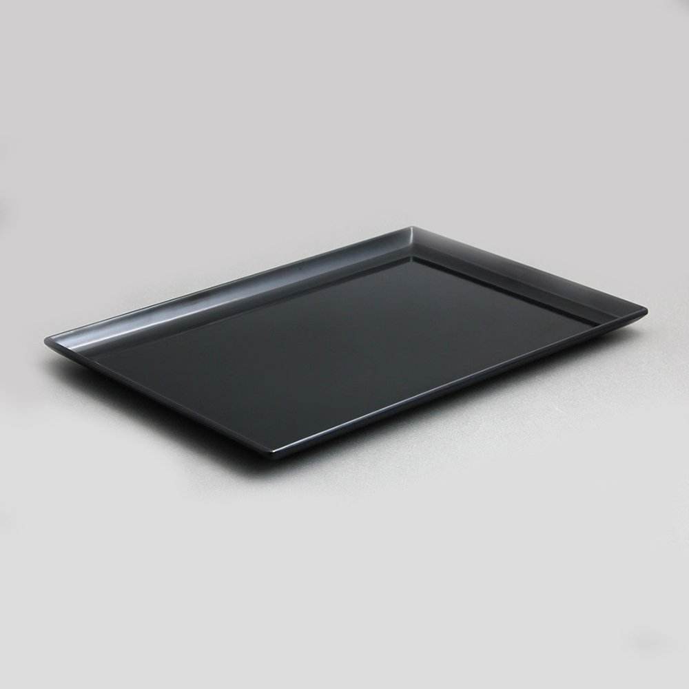 מגש לולבי 24X35 מלמין שחור