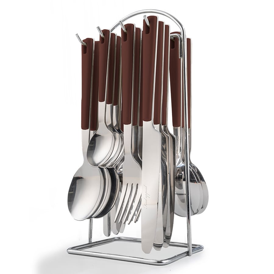 סט סכו"ם בתלייה 24 חל' פודרה SPRING