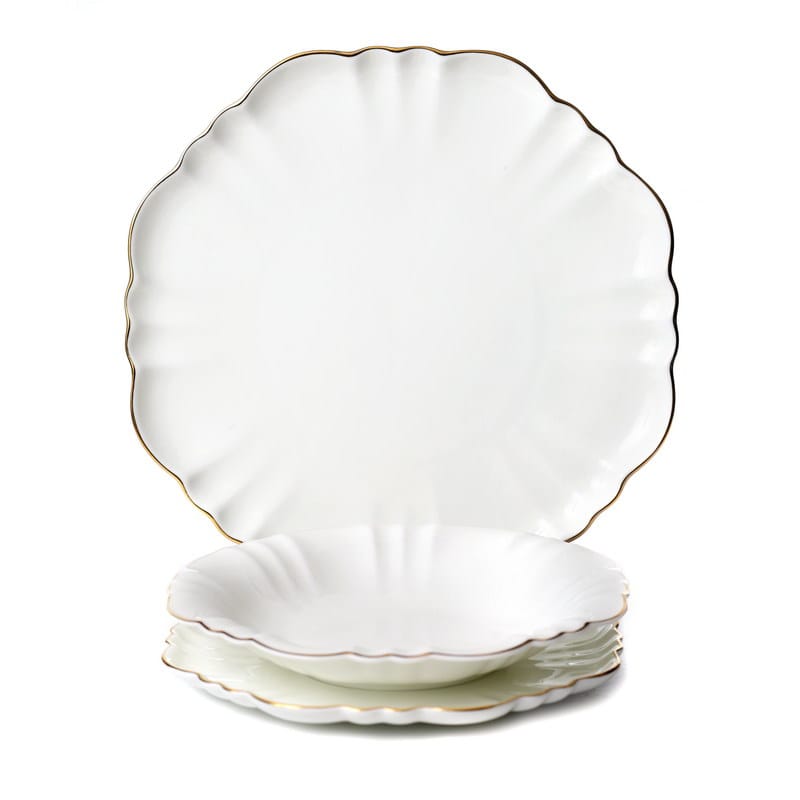 סט צלחות 18 חלקים - דגם ANNA 28\22\17.6 ס"מ