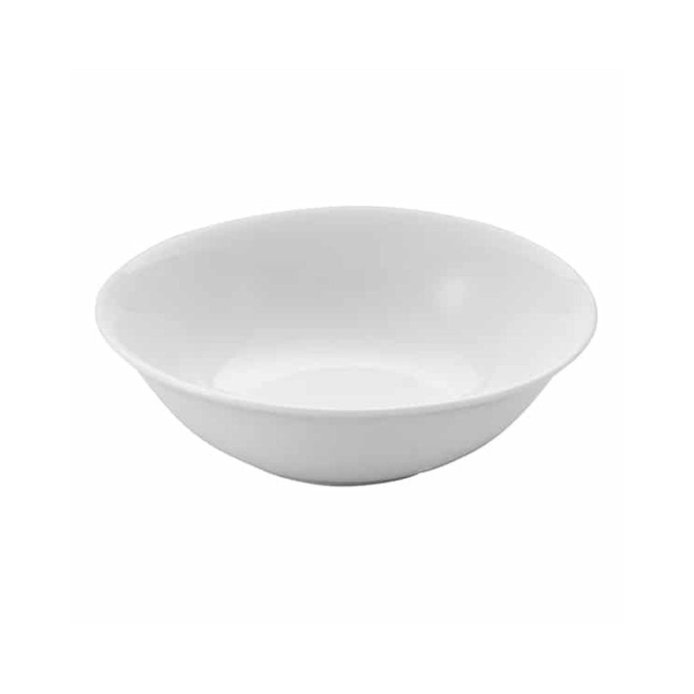 קערה פורצלן לבן 15 ס”מ