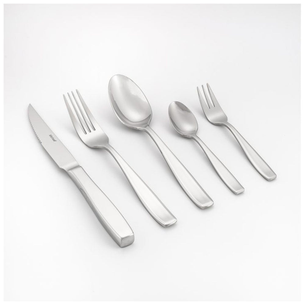 סט 12 מזלג שולחן - דגם שירה מכסף