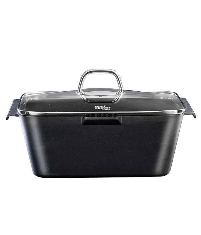 סיר מרובע 26 ס"מ , 6.1 ל' BLACK MARBLE