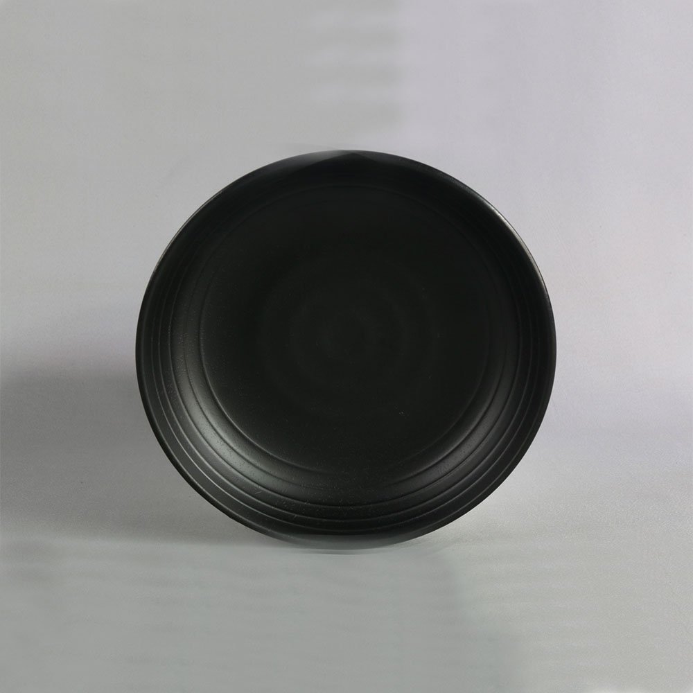 קערת הגשה זן וינד 22.5 ס”מ מלמין שחור