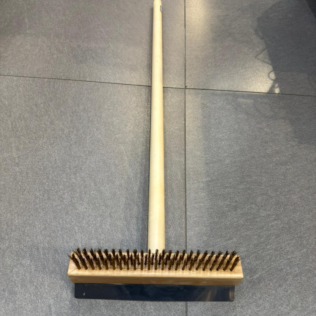 מברשת נחושת לניקוי טאבון 90 ס"מ