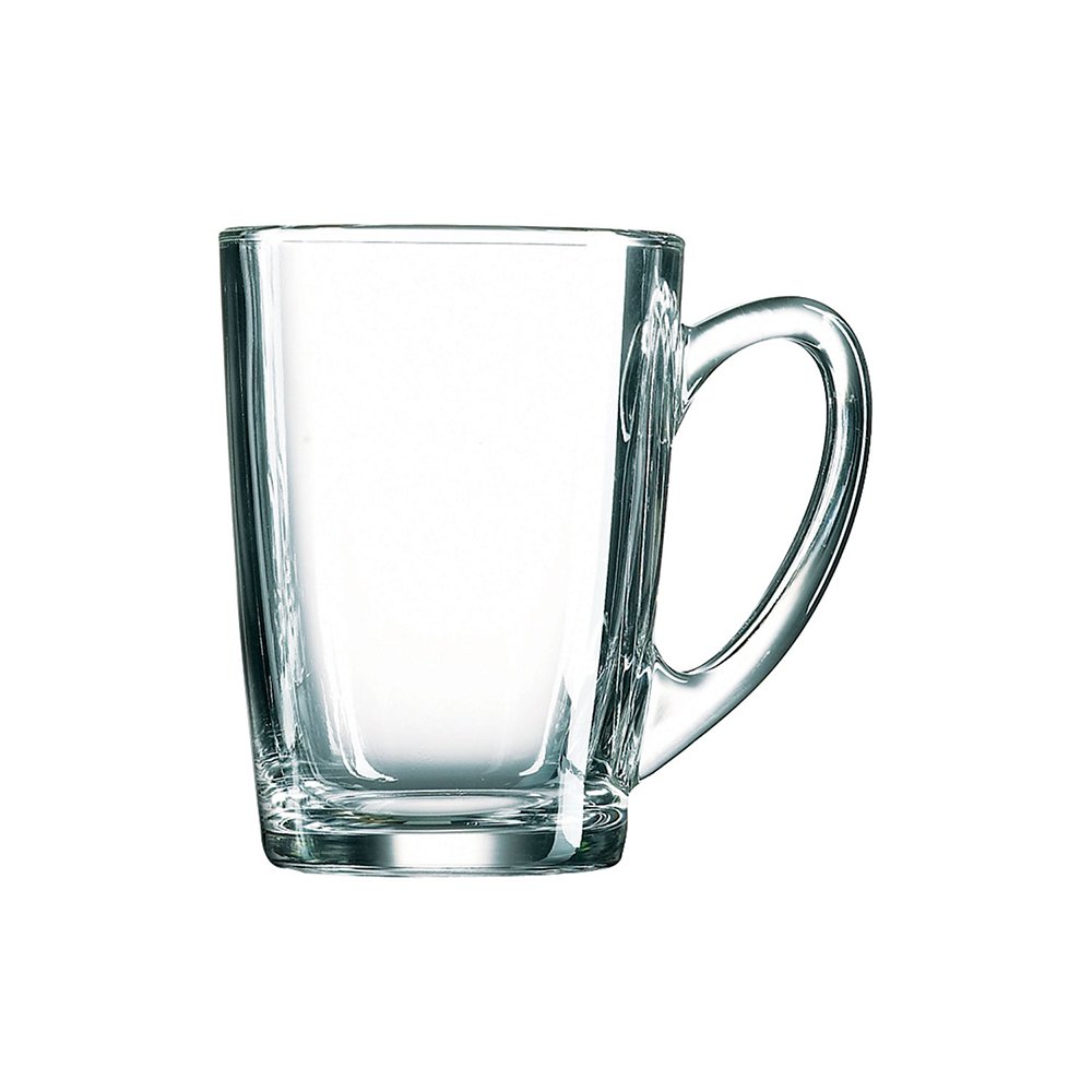 סט 6 ספל זכוכית - 320 מ”ל ניו מורנינג שקוף