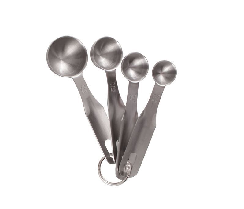 סט 4 כפיות מדידה מנירוסטה SIGNATURE