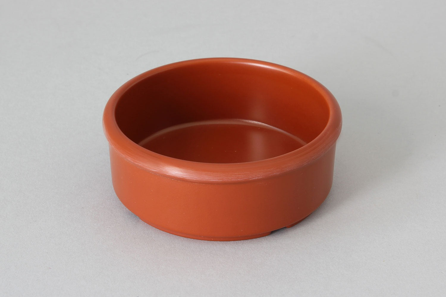 קערית עגולה 8 ס”מ טרה קוטה אדומה מלמין