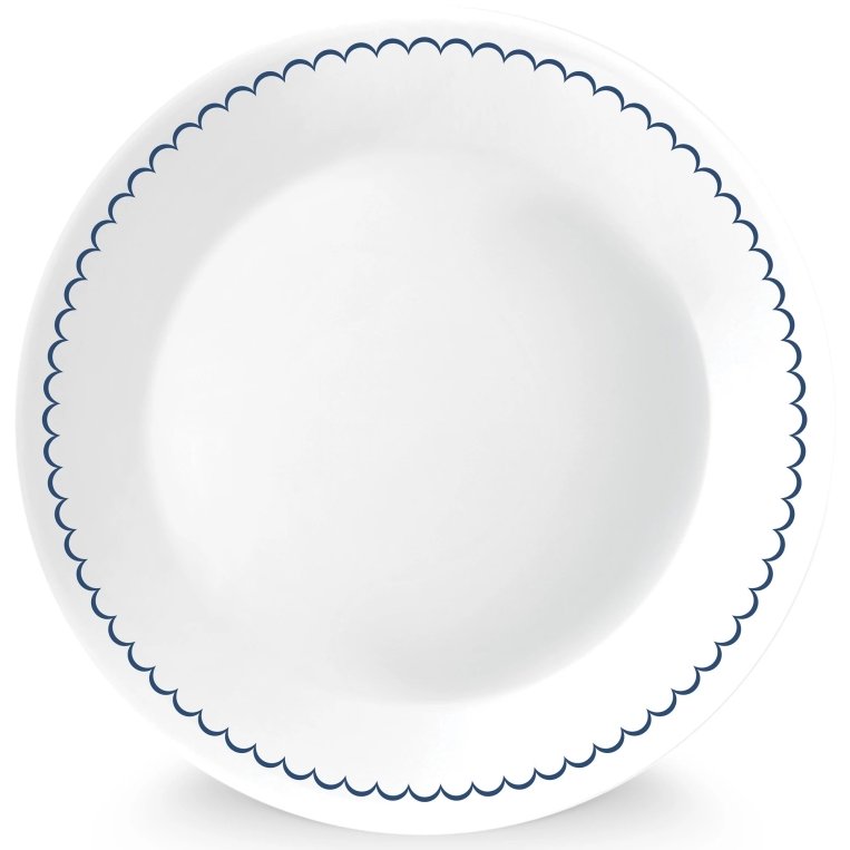 צלחת מנה ראשונה 21.5 ס"מ , דגם Caspian 067 קורנינג CORELLE