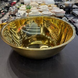 קערת ערבול נירוסטה זהב 36 ס״מ