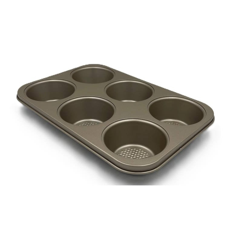 תבנית 6 שקעים 31.5X21.5X4 ס"מ זהב CutterPeeler