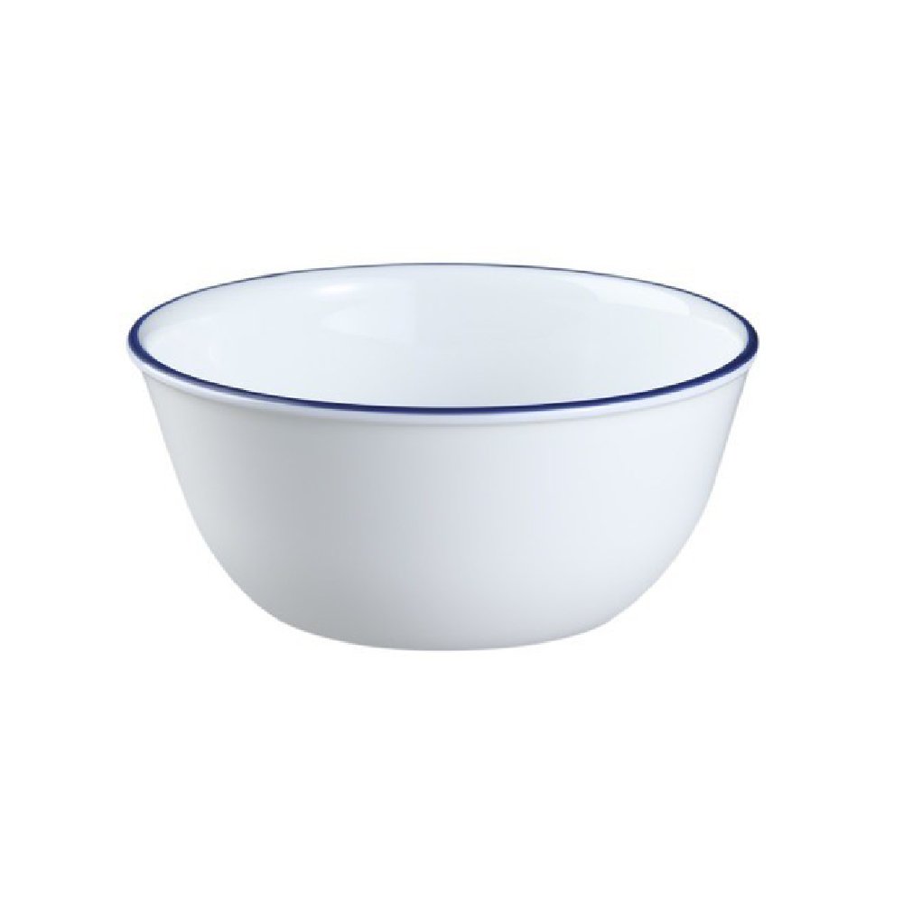 קערת אורז 828 מ"ל פס כחול קורנינג Cornning