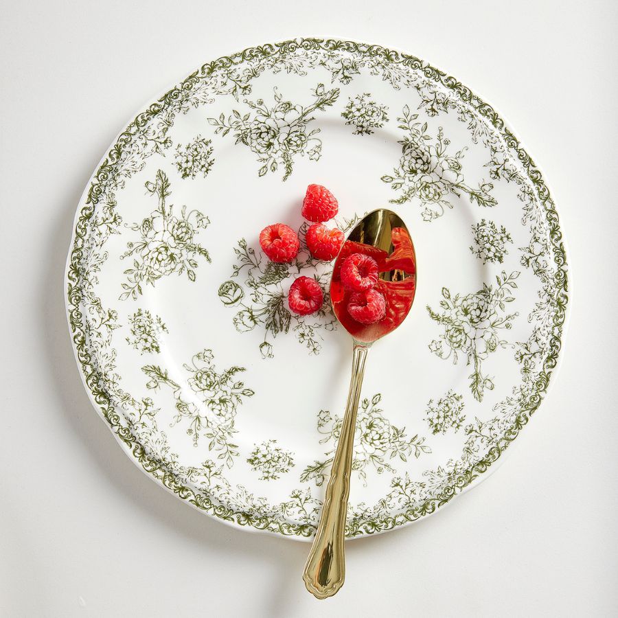 סט צלחות 18 חלק ניו בון ציינה LEGENCY GREEN