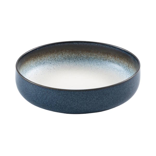 קערת הגשה פורצלן דגם שירז כחול Jaguar 24 ס"מ