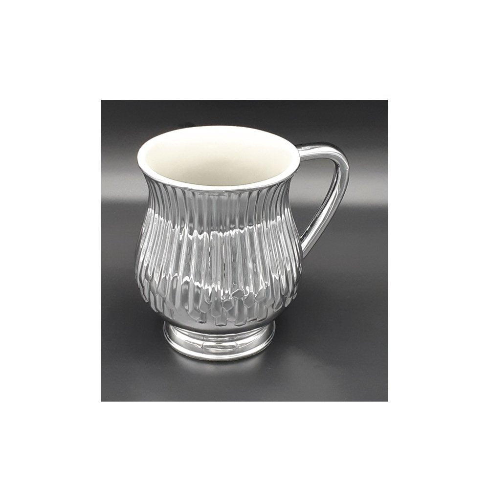 נטלה אקריליק - כסף פסים