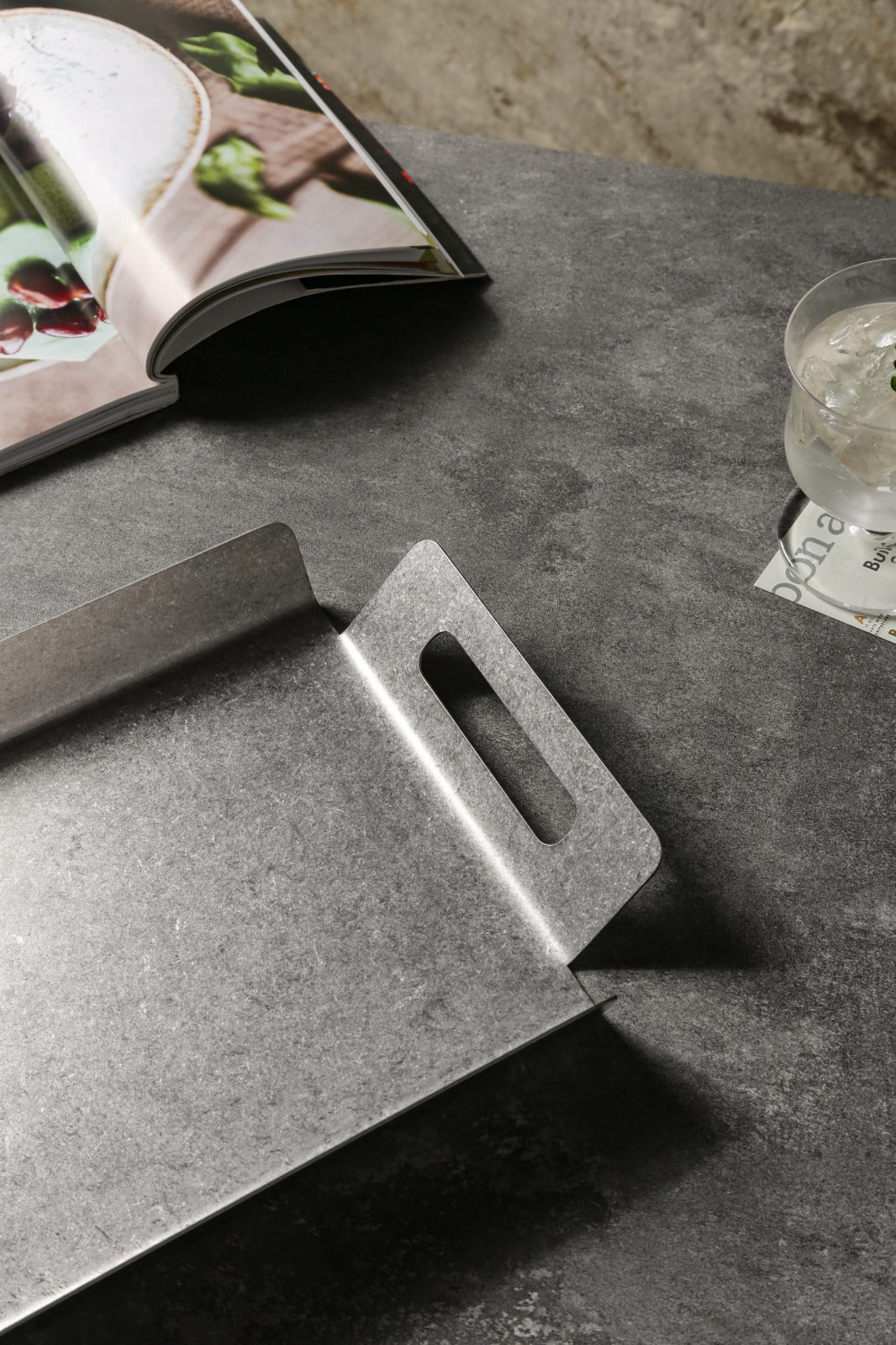 צלחת הגשה 43.3*24*3.9 רטרו Alfa Steel