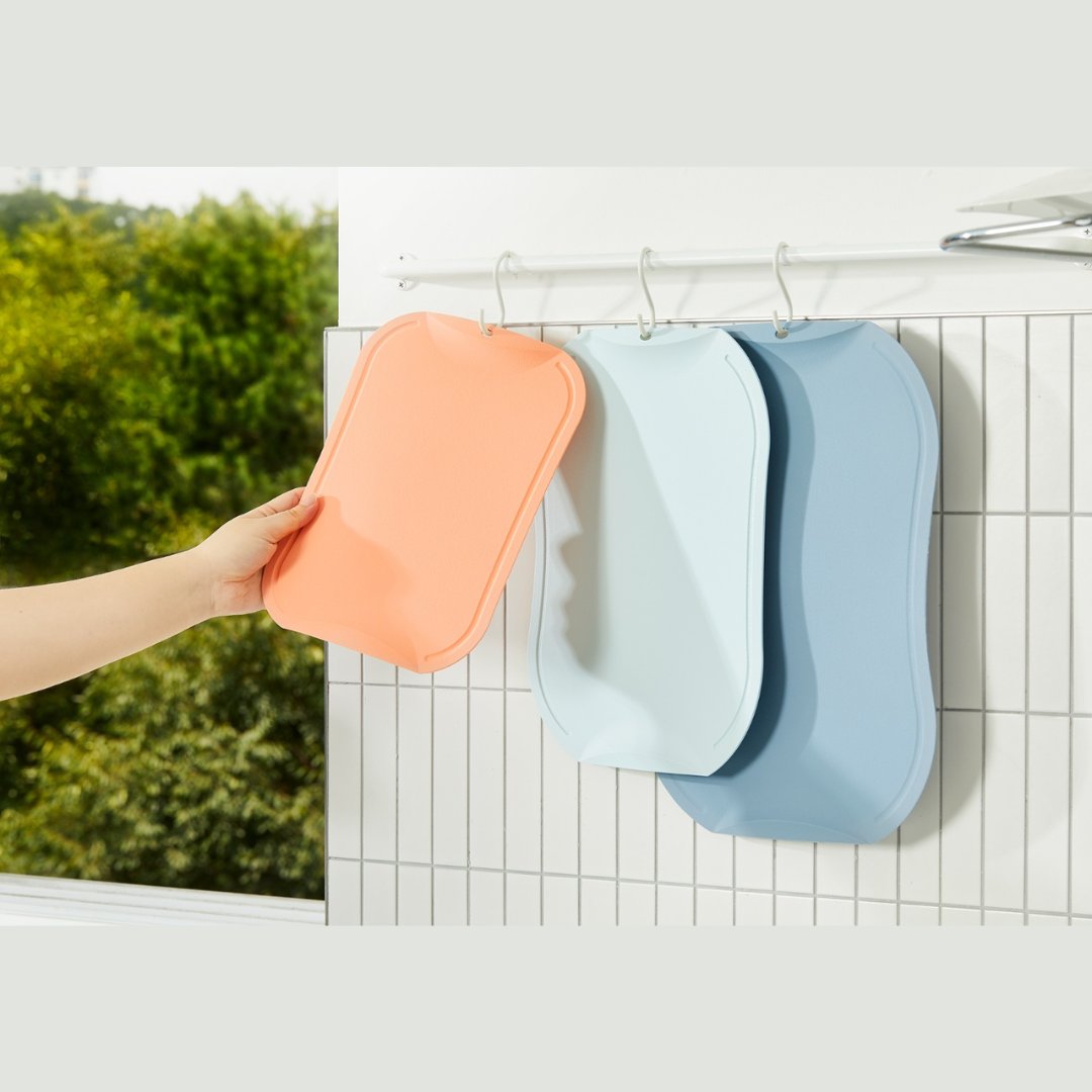 משטח חיתוך ללא שריטות תכלת שמיים S
