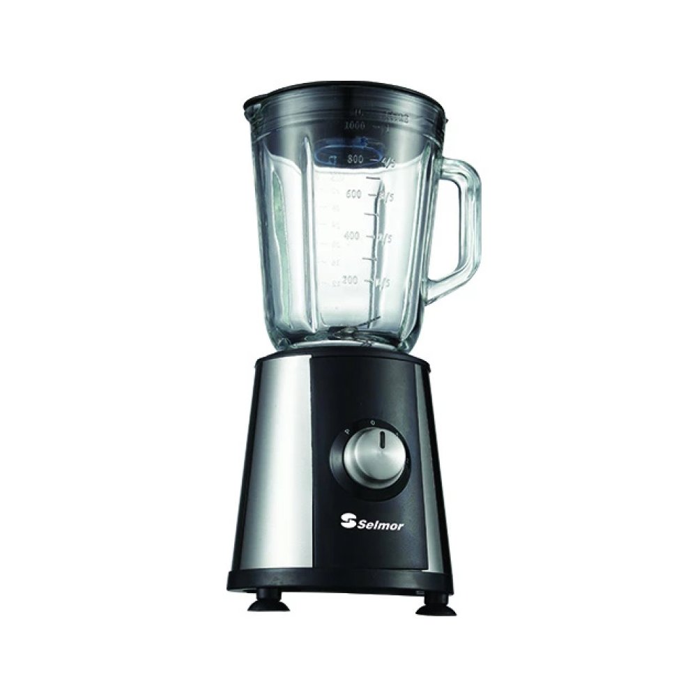 בלנדר כותש קרח מבית selmor דגם SE-431 עם מיכל זכוכית 1 ליטר