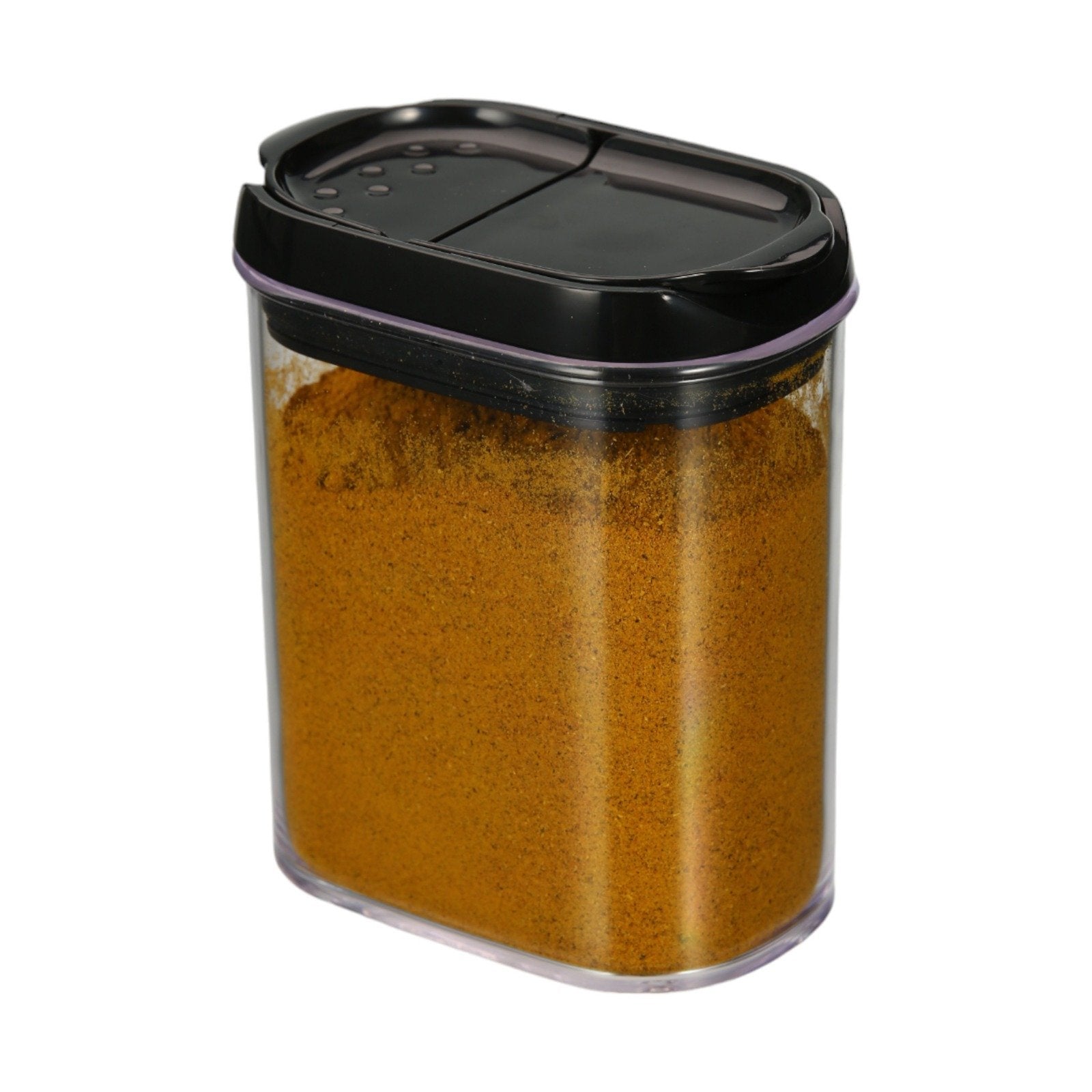 מיכל אחסון תבלינים - 340 מ"ל FREE שחור