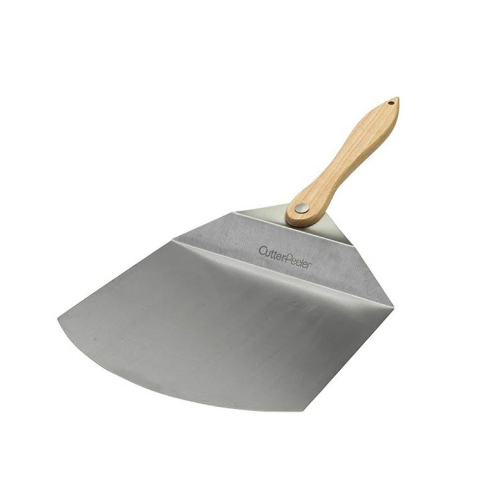 משוט לפיצה ידית מתקפלת cutter peeler