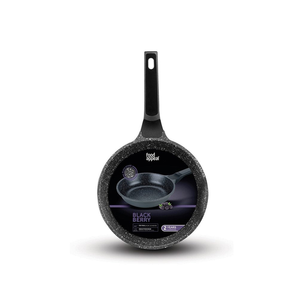 מחבת 30 ס"מ BLACKBERRY אפור כהה