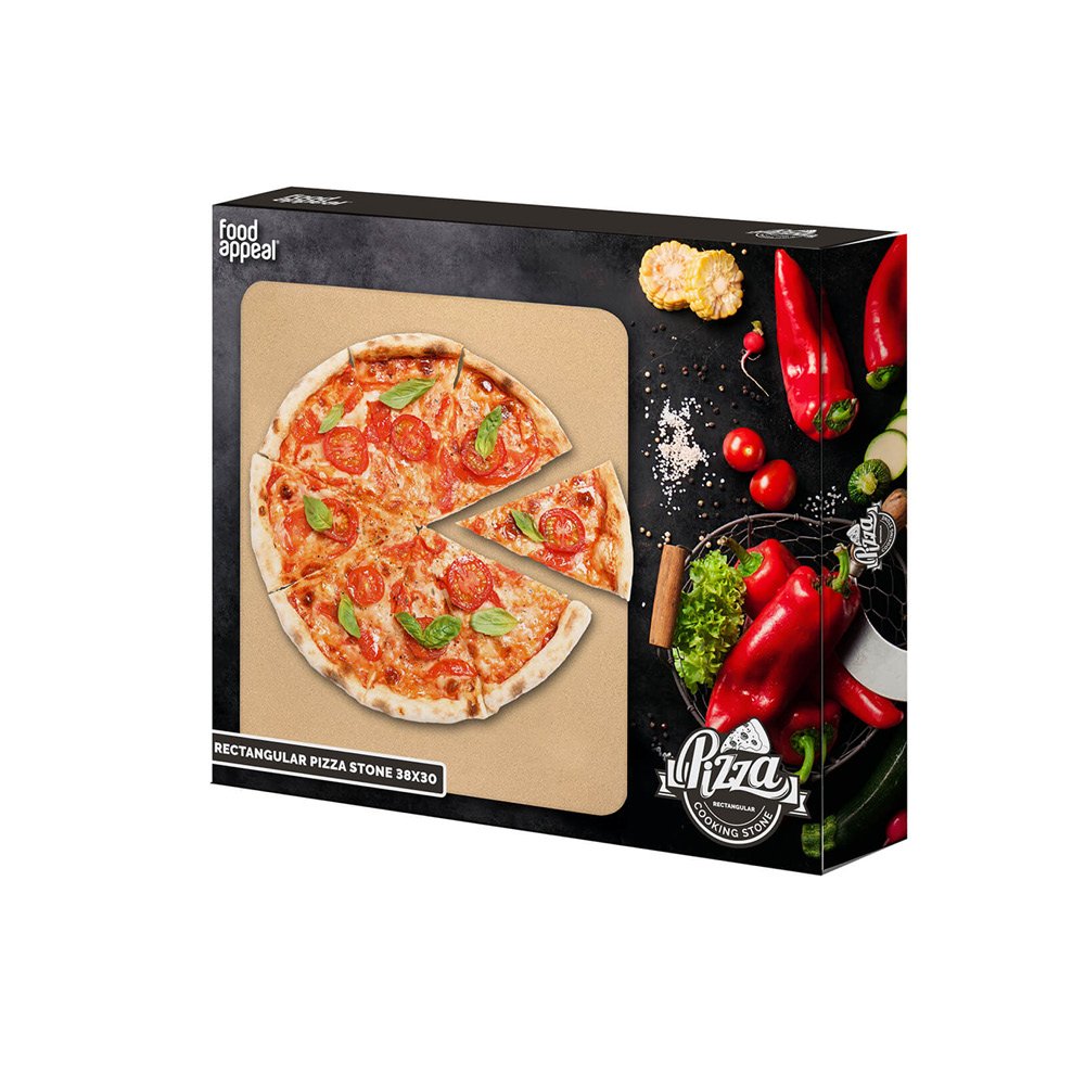 אבן שמוט מלבן 30*38 ס"מ למאפה ביתי ולפיצה