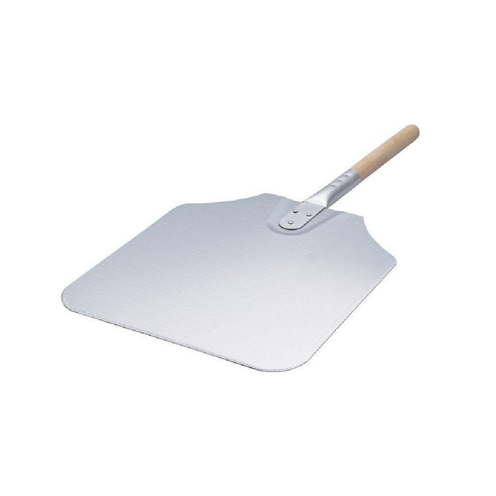 משוט לפיצה אלומיניום ידית עץ 30X35X66 ס”מ