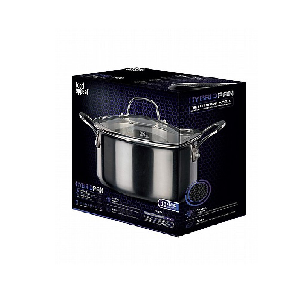 סיר 20 ס"מ, 2.5 ליטר מסדרת HYBRID PAN