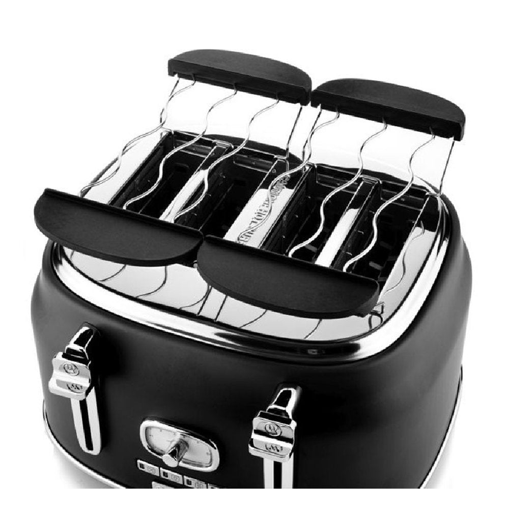 מצנם 4 פרוסות שחור סדרת Retro דגם WKTTB-809 מבית WESTINGHOUSE