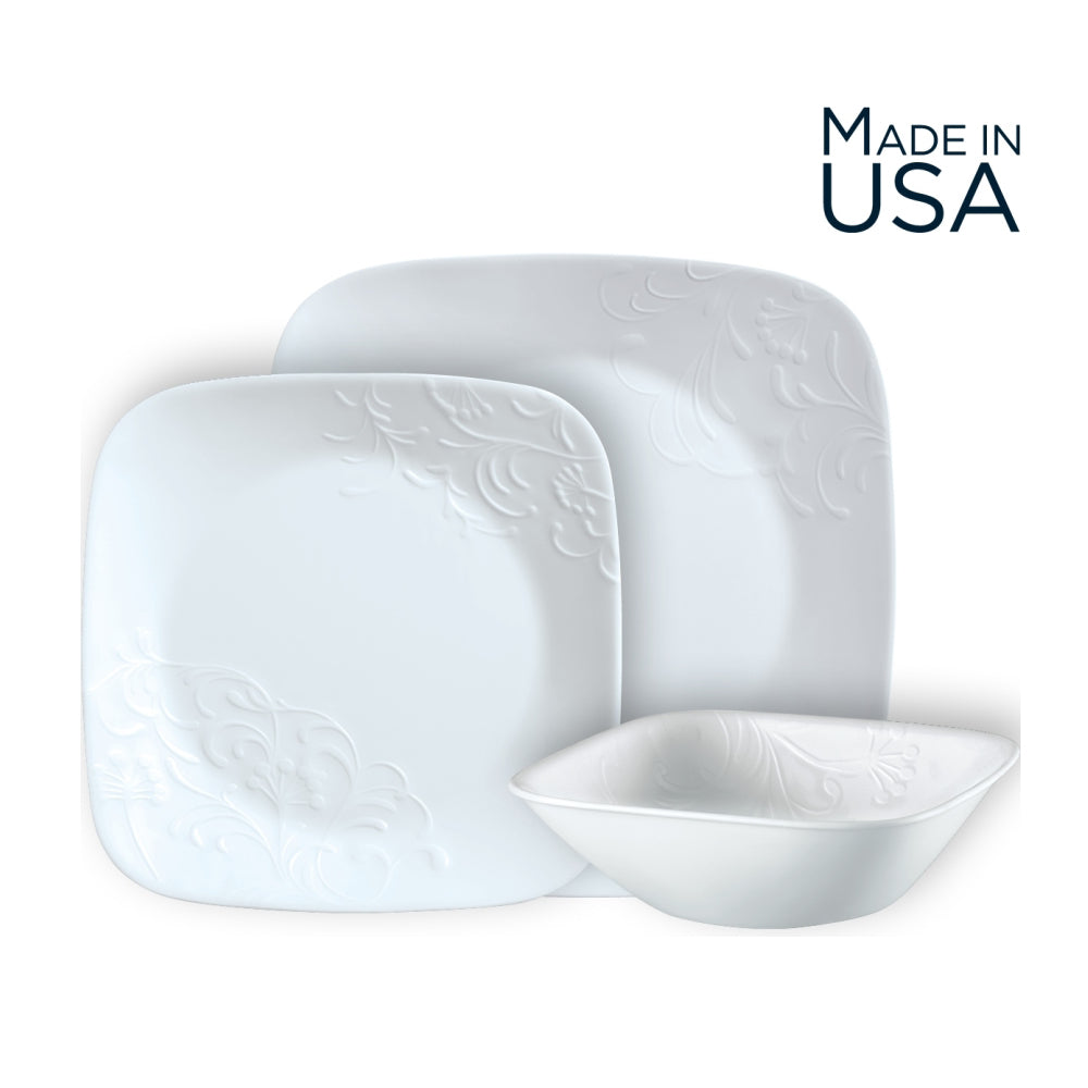 סט 18 חלקים ל-6 סועדים דגם Cherish מבית קורנינג corelle