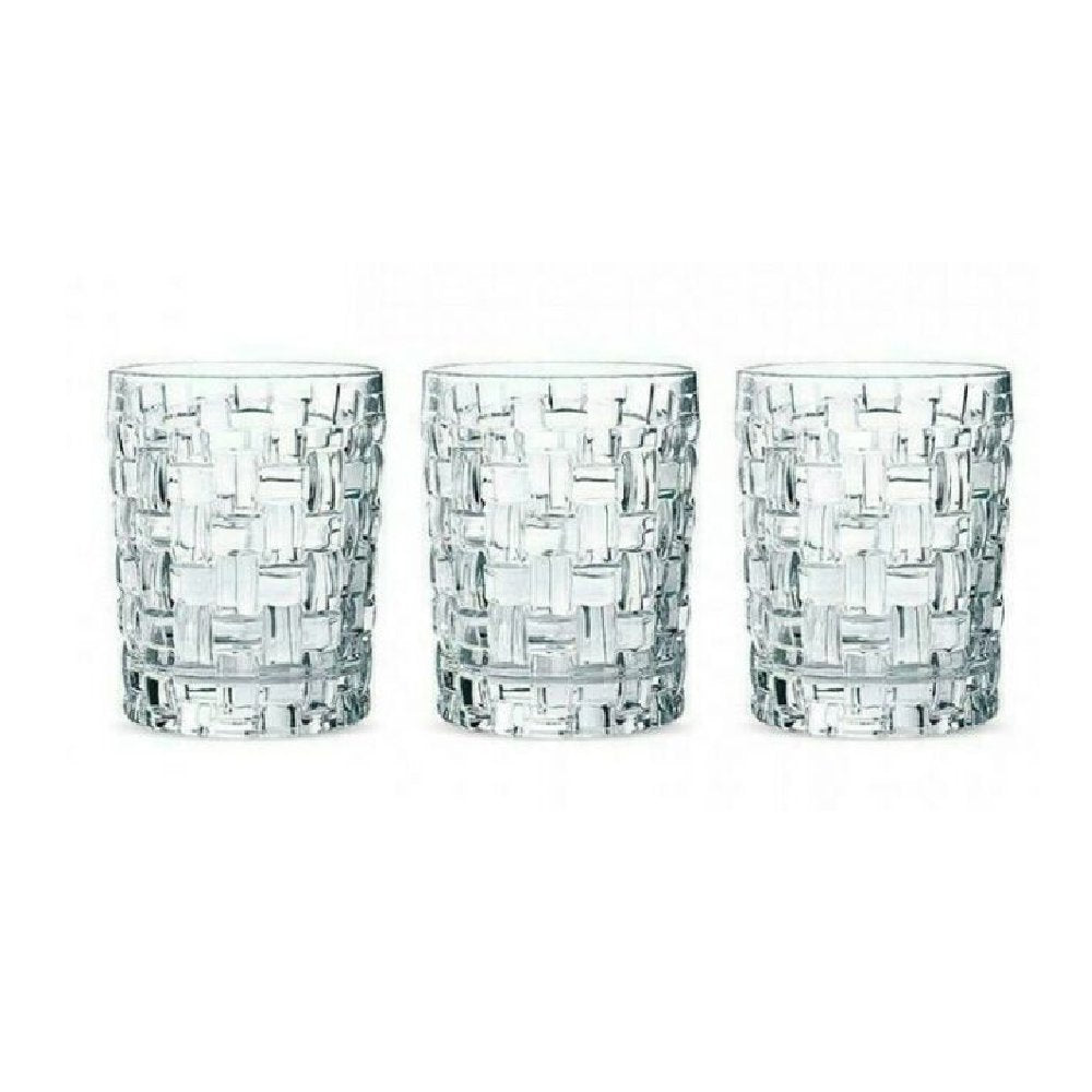סט 12 כוסות ויסקי  שתייה קלה קריסטל 330 מ"ל BOSSA NOVA נחתמן