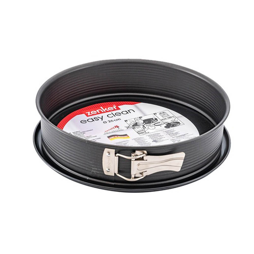 תבנית קפיץ טפלון תחתית רחבה 26 ס”מ Zenker