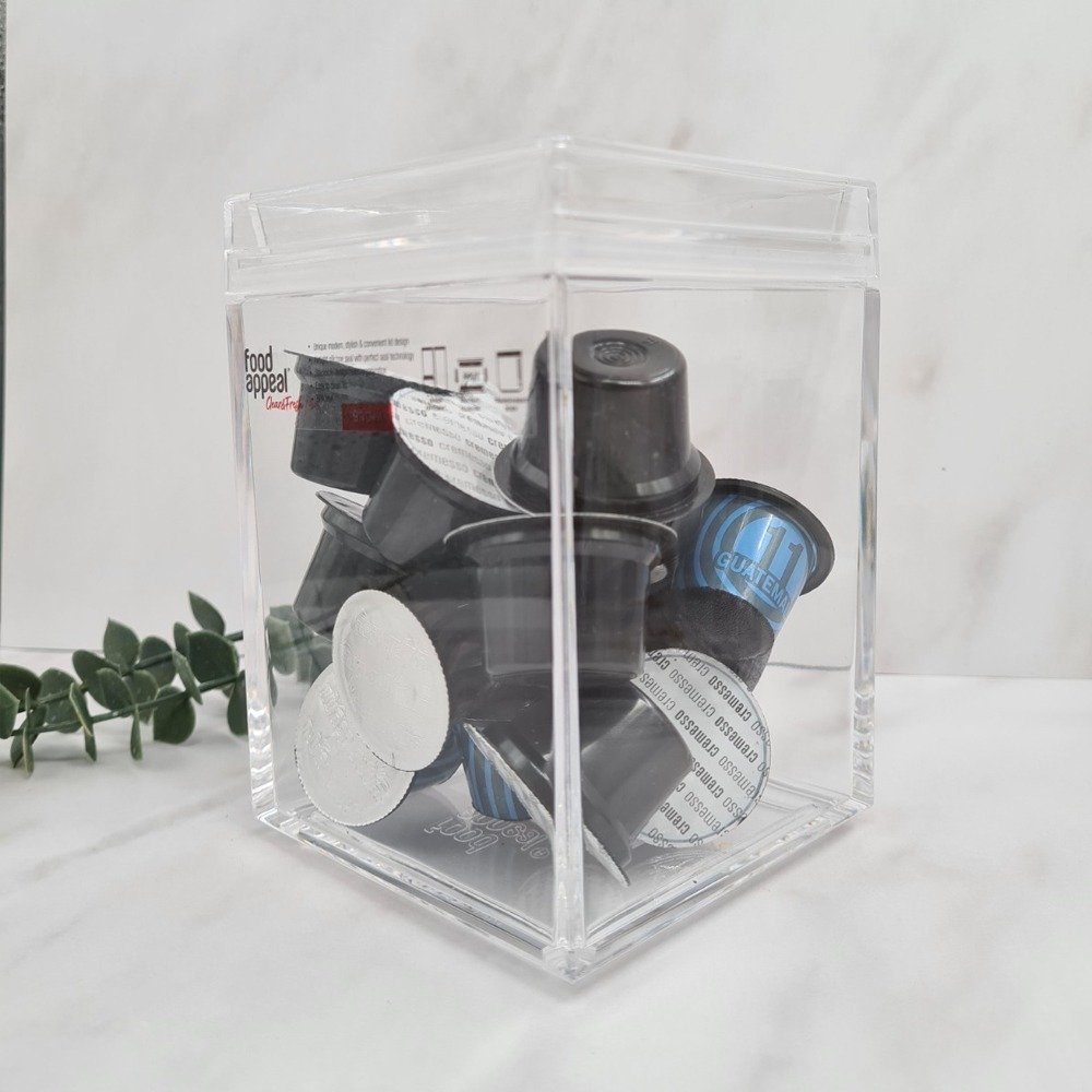 סט 6 קופסאות אחסון שקופה CLEAR &amp; FRESH - 990ML